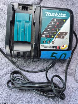 $50 Makita DC18RC 18V Rapid Charger