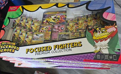 Pokémon Mega Evolution—Ascended Heroes Focused Fighters Premium Collection Box