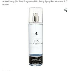 Alfred Sung Shi Fine Fragrance Mist Body Spray For Women, 8.0 ounce