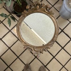 French Table Mirror 