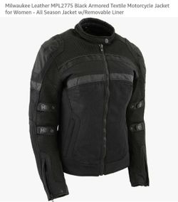Motorcycle Jacket armored black