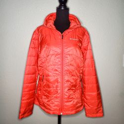 NWOT Titanium Columbia Women's Pink Zip Up Jacket Size: X-Large Thermal Comfort 