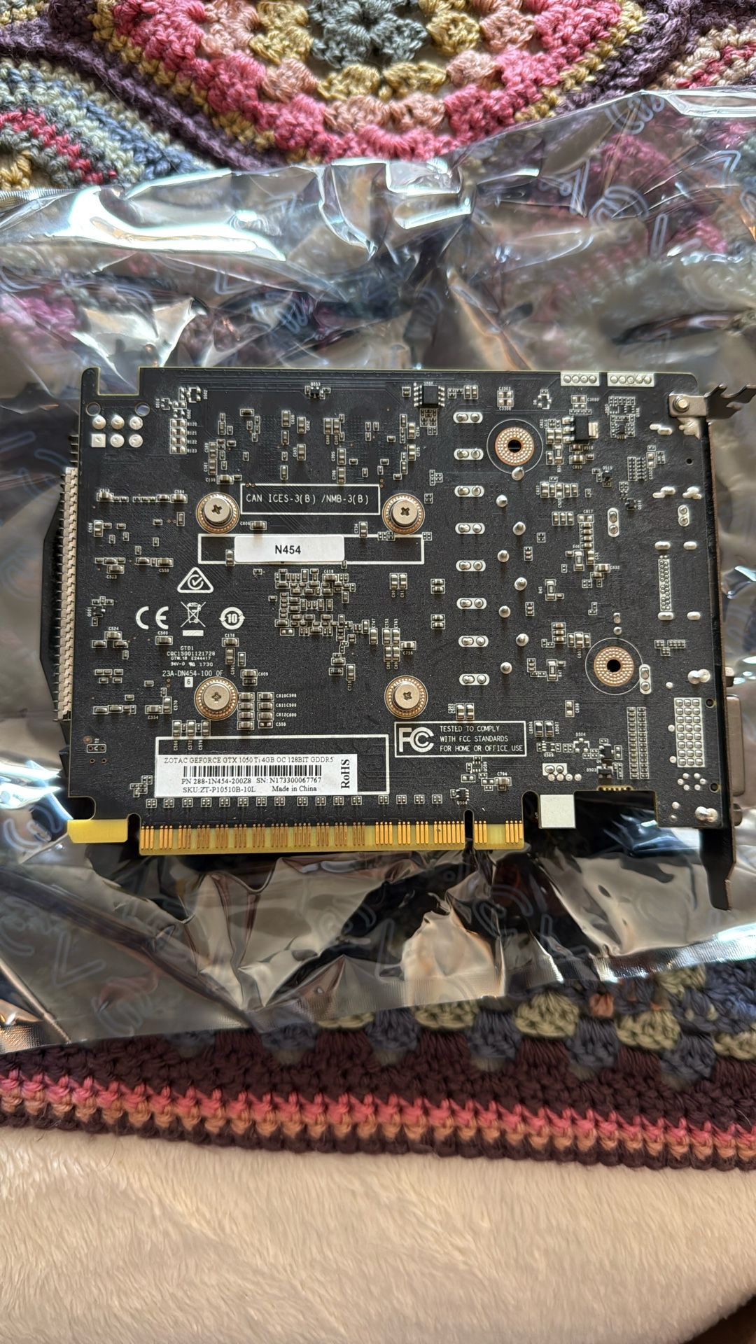 Zotac GeForce GTX 1050TI OC