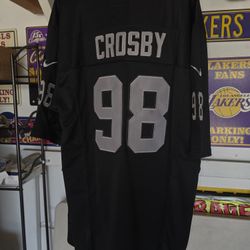 VEGAS RAIDERS MAXX CROSBY JERSEY