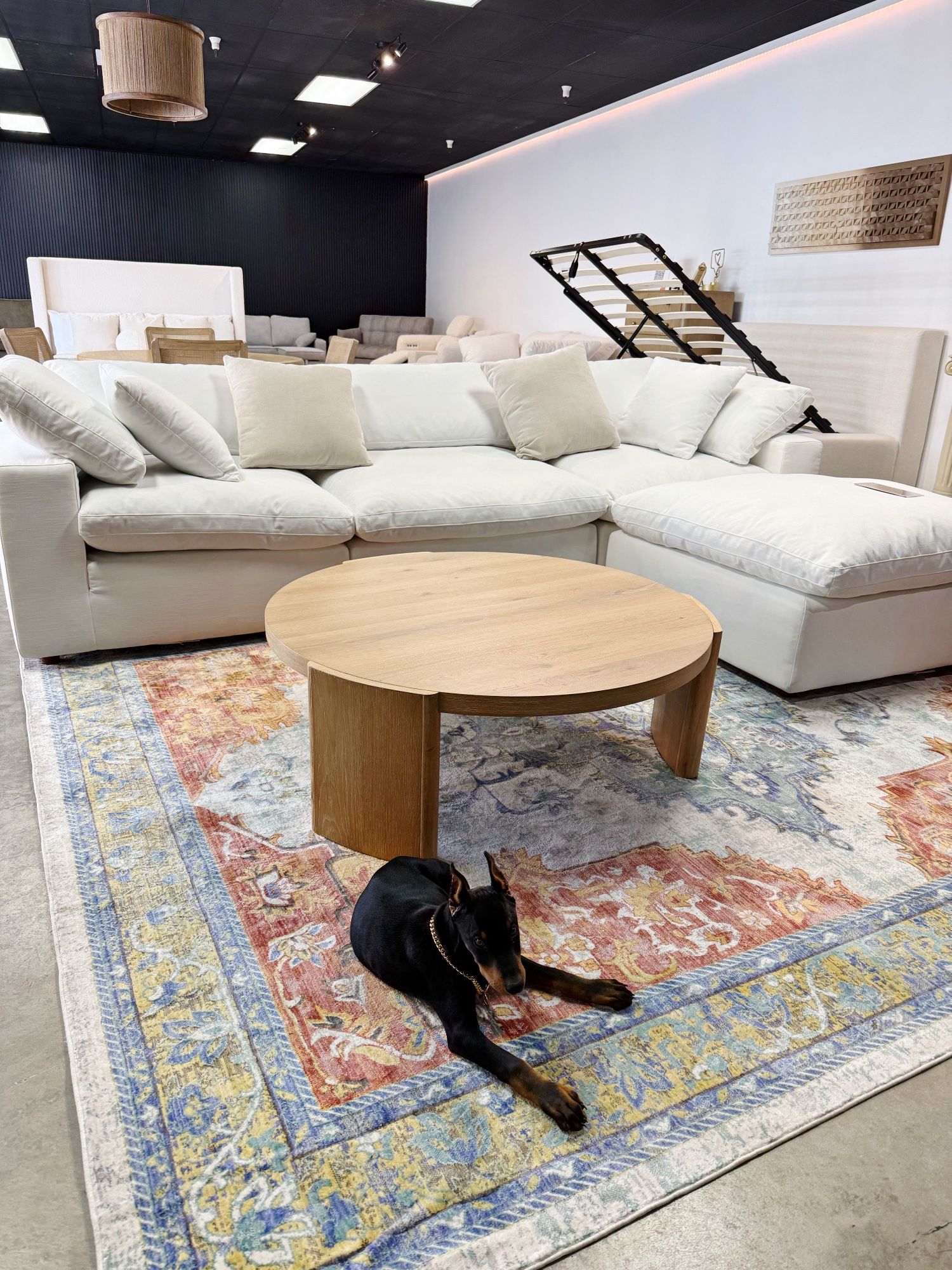 Modern Cloud Style Modular Sectional Sofa In Performance Fabric β FREE Delivery