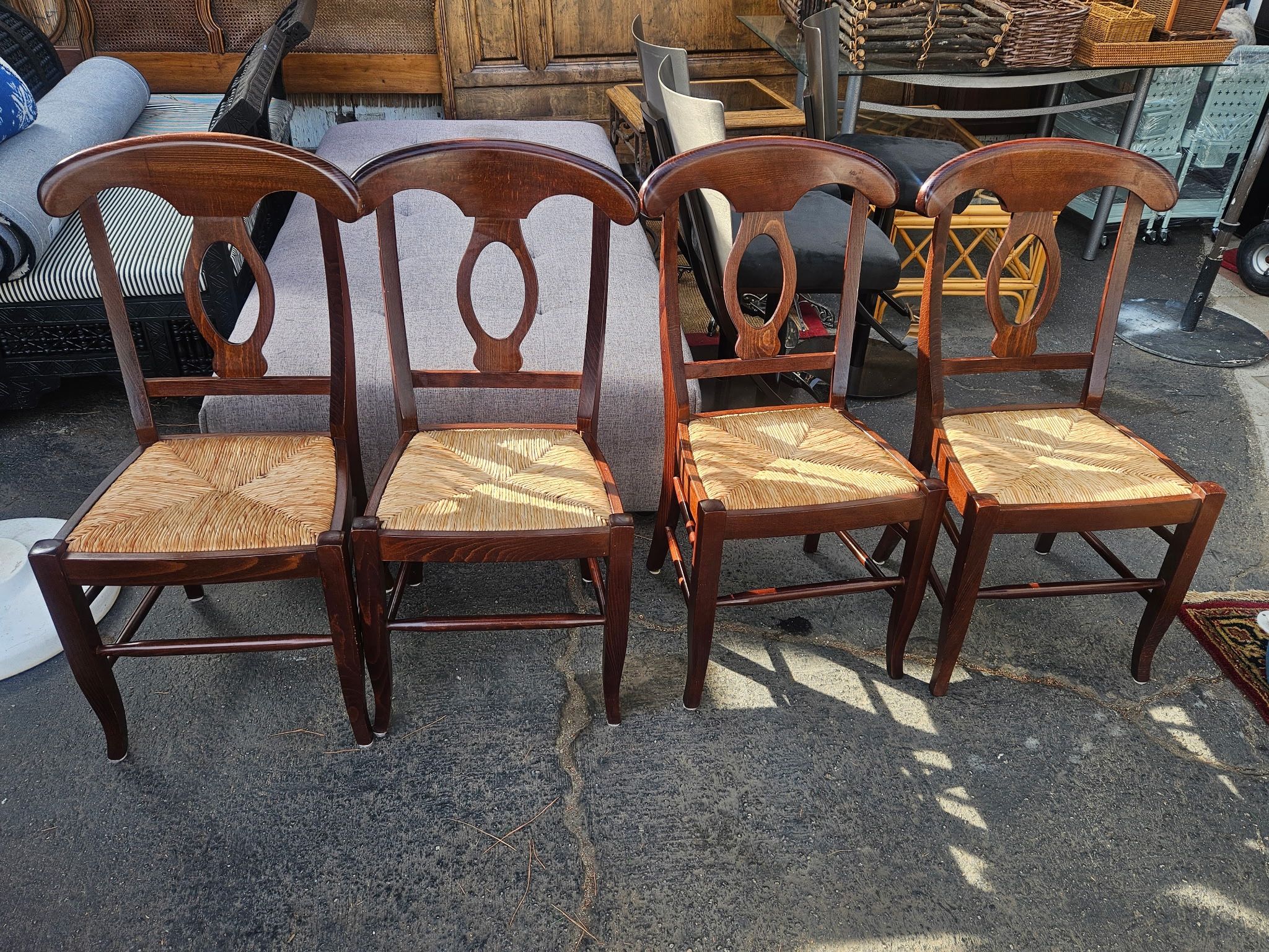 Vintage Pottery Barn Style Napoleon Dining Chairs $90 Each OBO! {ch}