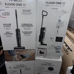 Tine o FLOOR ONE S2 Smart Cordless Wet/Dry Vacuum Cleaner and Floor Washer