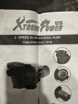 Pool pump