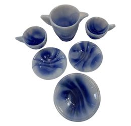 Akro Agate Children’s Tea Set