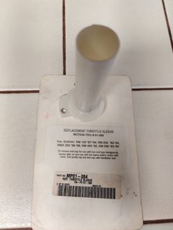 RM Throttle Sleeve '82. - '98