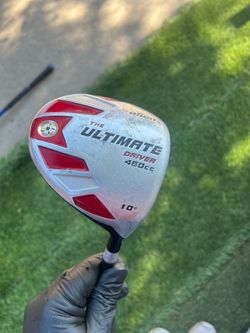 The Ultimate" 460cc driver, featuring a 10-degree loft