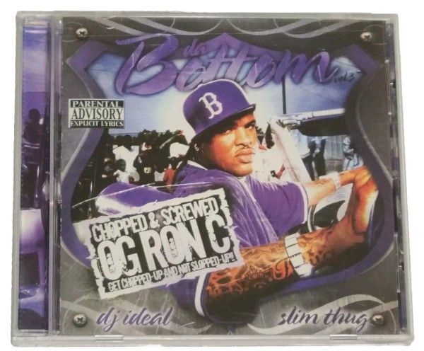 New OG Ron C Da Bottom Vol 3 CD Mixtape Chopped & Screwed Slim Thug Lil Scrappy