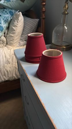 Red Lamp Shades