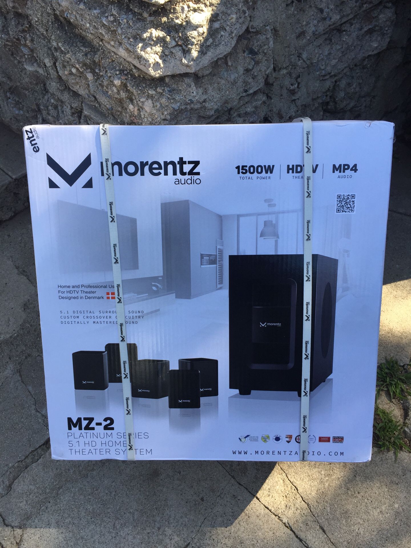 New/Unopened Morentz home theater and professional studio quality HDTV System $1900