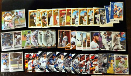 Dodgers Baseball Card Lot
