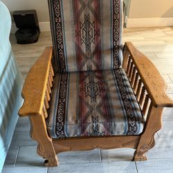 Antique Reclining Chair 