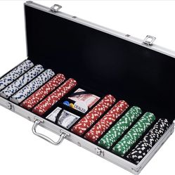 Poker Set With Aluminum Case