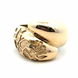 Woman’s Ladies 10k Yellow Gold Wrap Style Ring Size 9 GP3125070