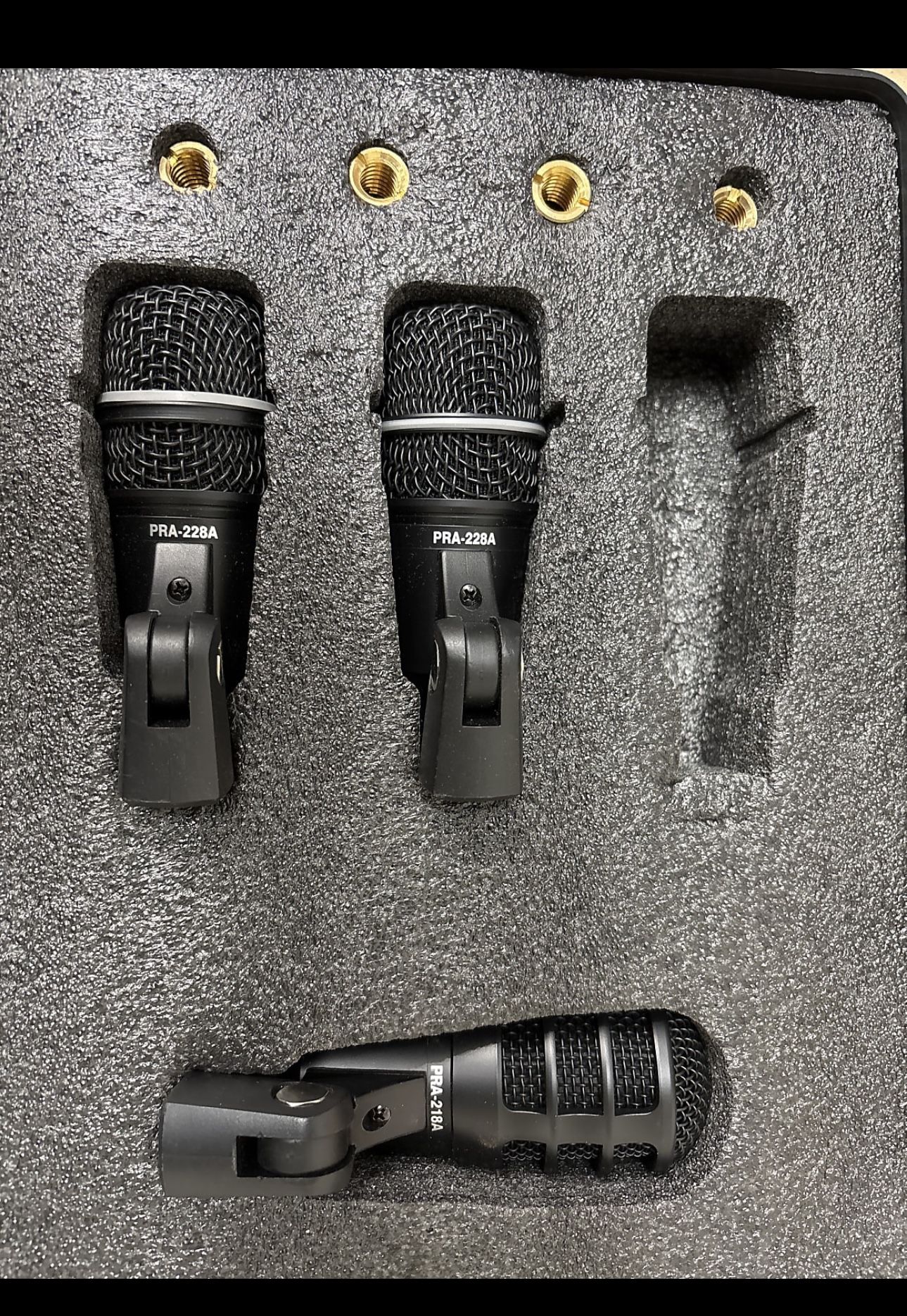 Superlux Dark-A4 3 pieces mic