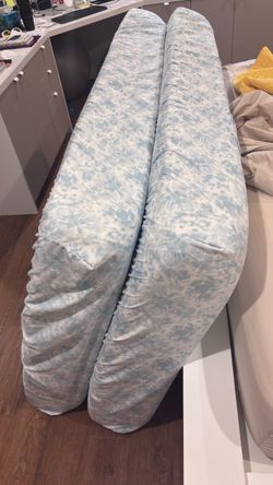 Two twin mattresses