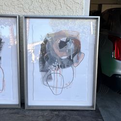 Two Contemporary Art Frames