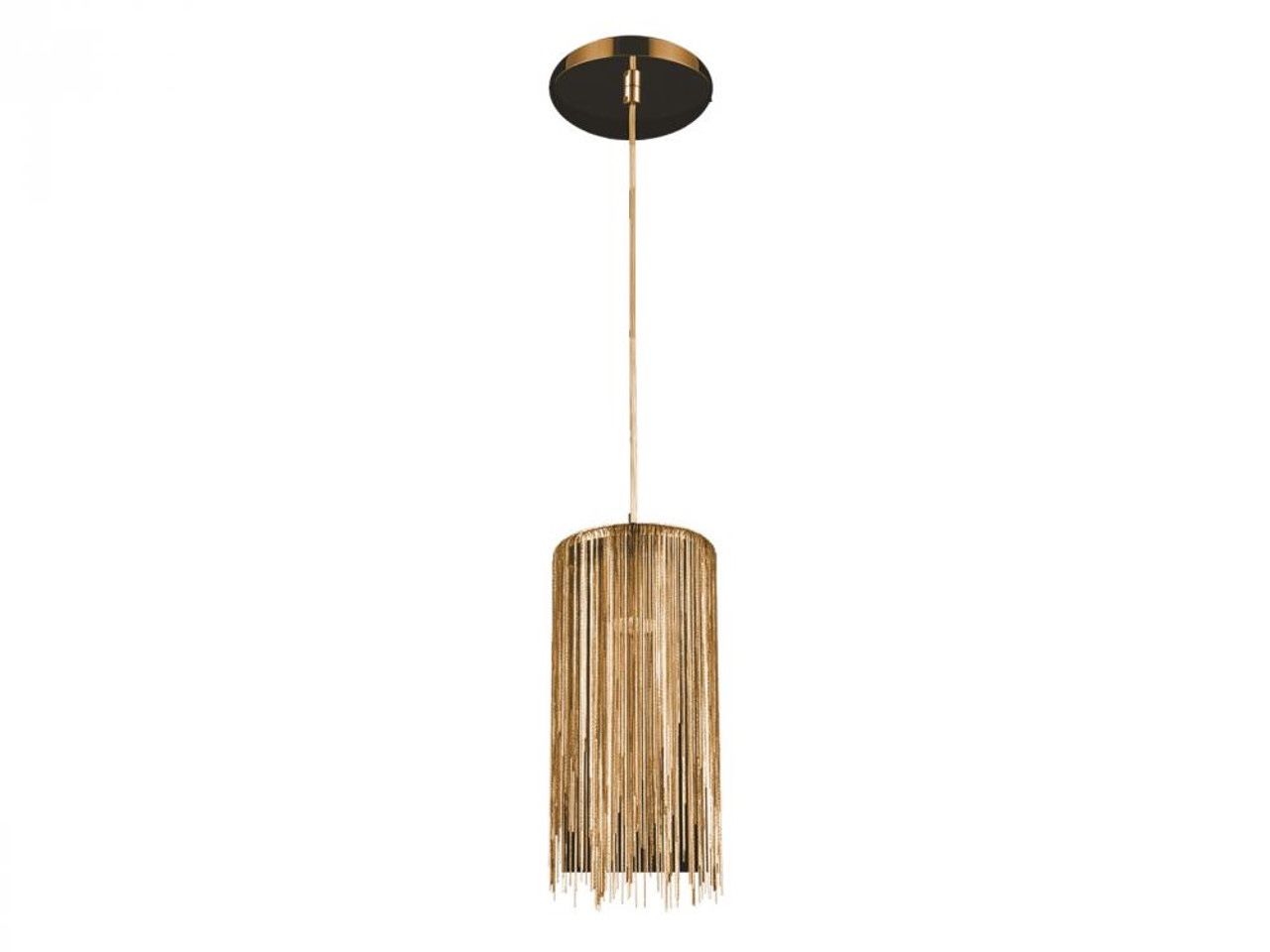 AVENUE LIGHT 6 INCH FOUNTAIN BLVD GOLD PENDANT LIGHT-HF1205-G