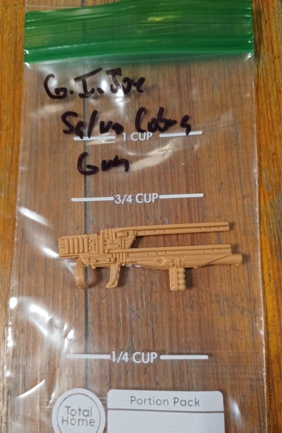 Vintage G I Joe 1990 Salvo Mine Launcher Missle Toy Only