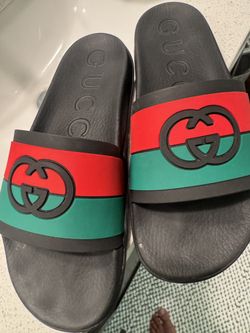🔥 Gucci Slides – Size 12 – Classic Red/Green – Clean 🔥