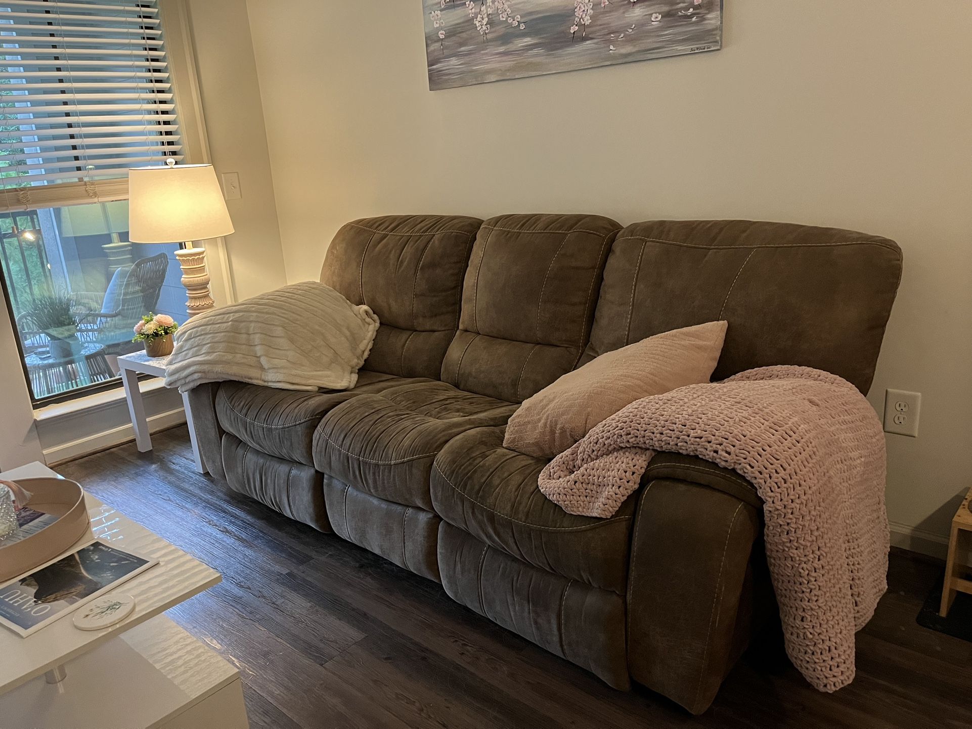 Brown Recliner 