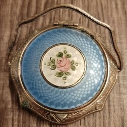 Vintage Rare Whooppee Beautiful Powder Compact 