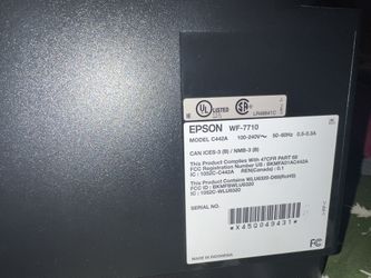 EPSON Workforce Printer WF-7710