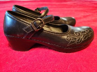 Dansko Mary Jane Shoe (Savanna) Clog