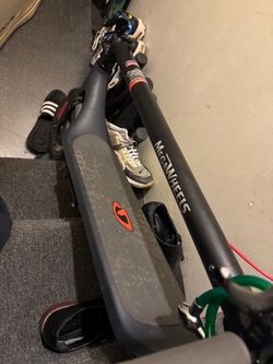 Mega wheel electric scooter