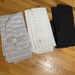 3 Linens Shower Curtains 