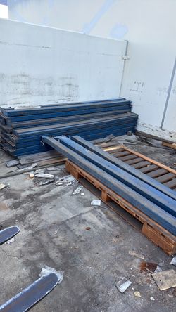 1pair 98” pallet cross beams Heavy Duty Loading Capacities