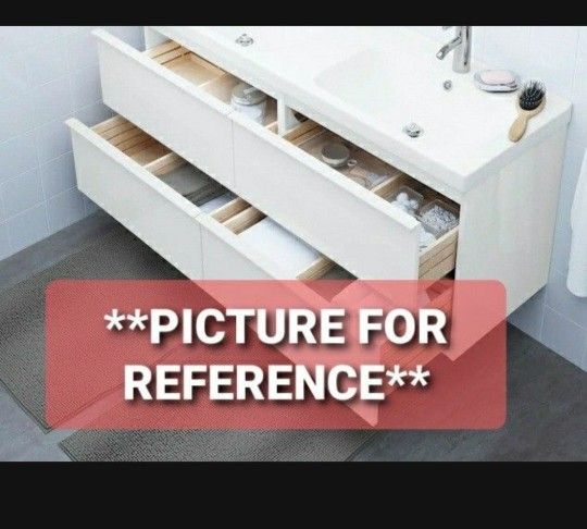 Bathroom vanity * read description box