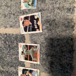 1988 Old Baseball Cards Mark McGwire Rookies 