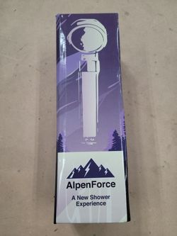 AlpenForce Shower high Pressure Shower Head