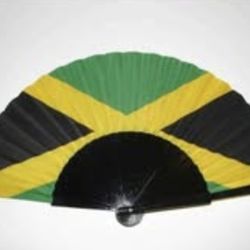 Jamaican Flag Fan