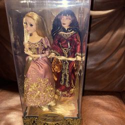 Disney Store Fairytale Designer Collection Tangled Rapunzel and Mother Gothel Limited Edition