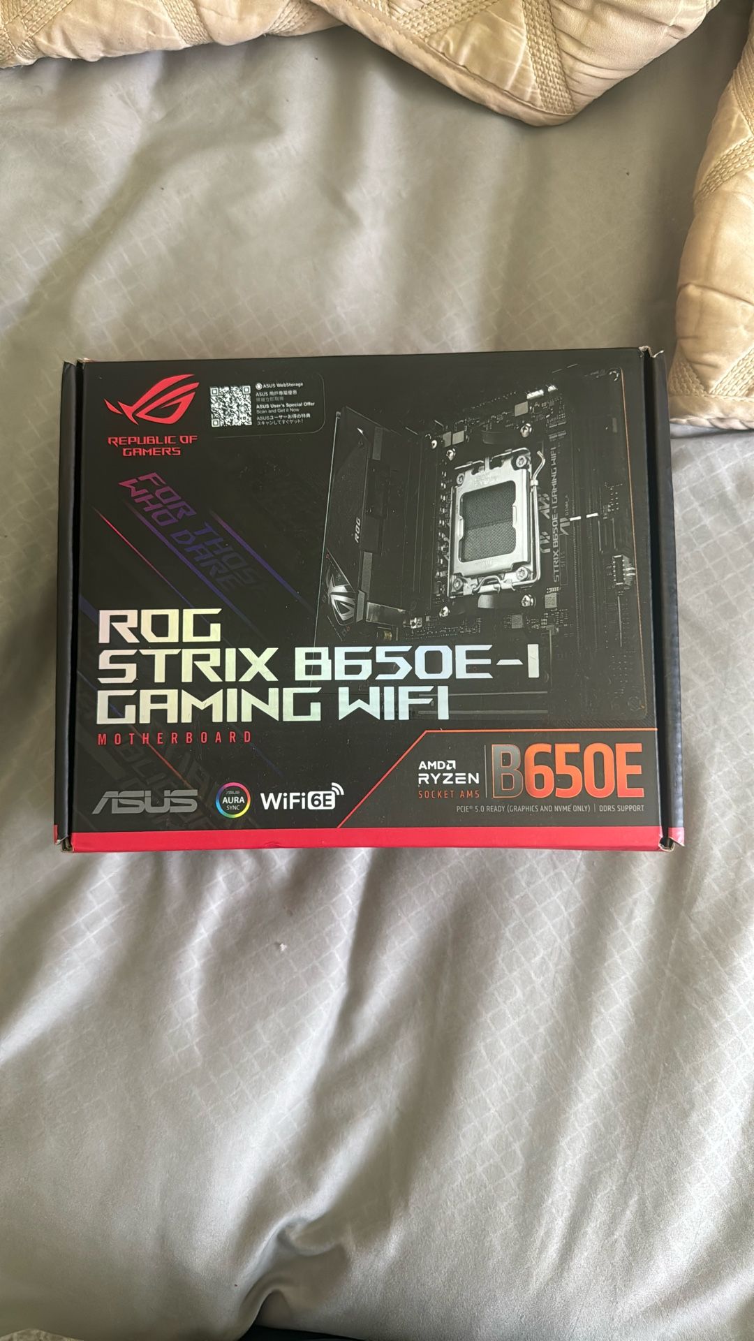 Rog Strix b650E-I gaming WiFi