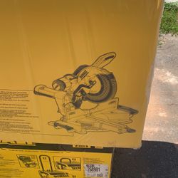 Dewalt 12” Double Bevel Compound Sliding Miter Saw 