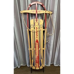 Vintage Gladding Champion Fastback Sled