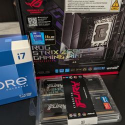 i7-13700k + ASUS Z690i + 32gb DDR5 6000 CL 36