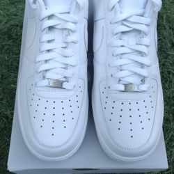 Brand New Nike Air Force 1 Low, White On White, Size 11 Mens