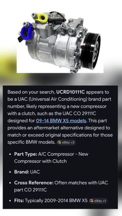 BMW AC Compressor