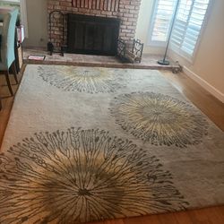 Crate And barrel Rug 9x11