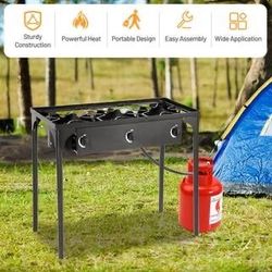Camp Chef EX90LW Explorer 3 Burner Outdoor Camping 