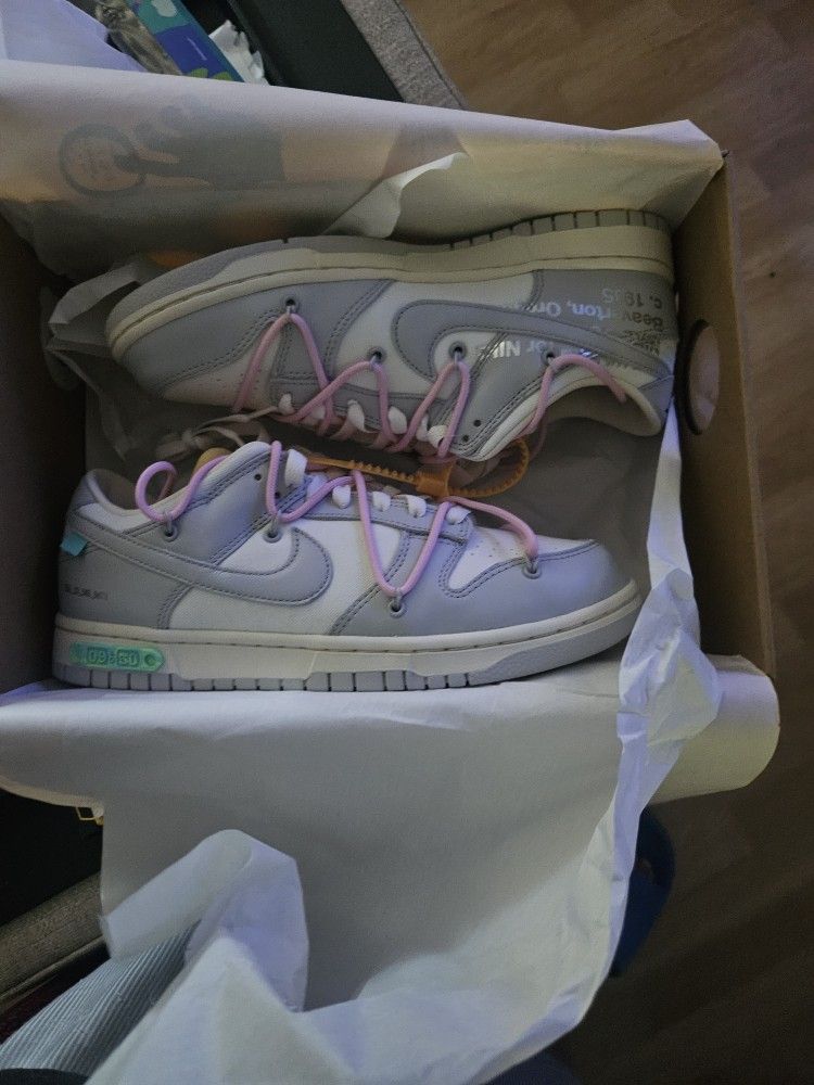 Nike Dunk Low Off White lot 9