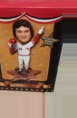 Queen City Sausage Pete Rose bobblehead